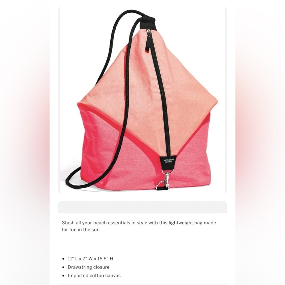 Victoria's Secret Drawstring or Sling Backpack